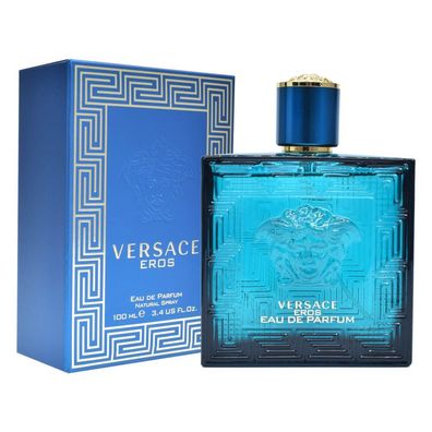 Versace Eros Eau de Parfum 100 ml Herren Premium Parfüm EDP Duft Spray