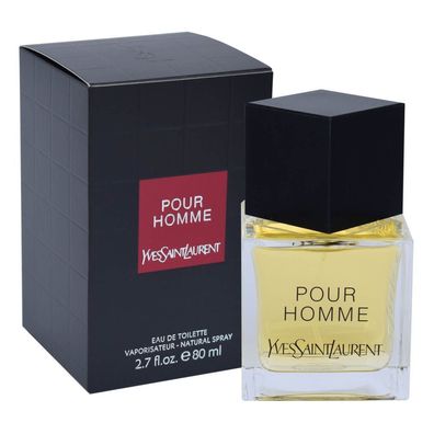 Yves Saint Laurent Pour Homme Eau de Toilette 80 ml Herren Parfum EDT Duft Spray