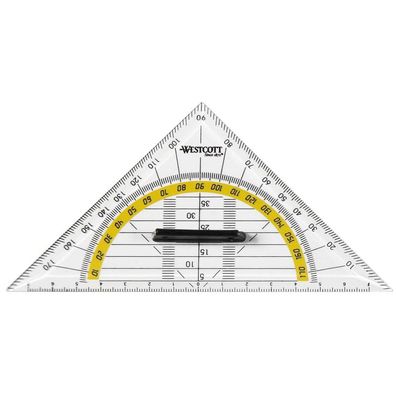 Westcott E-10133 BP Geometriedreieck 16,0 cm(S)