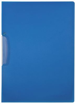 Q-Connect® KF02134 Klemmmappe - blau, Fassungsvermögen bis 25 Blatt