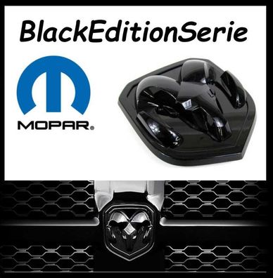 Black Edition Serie" Emblem Ram Head Bj:13-18 (Kühlergrill) (122 x 135mm )