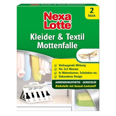 Nexa Lotte Kleider- und Textilmottenfalle