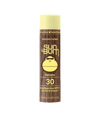 SUN BUM Lippenpflegestift mit Sonnenschutz Banana