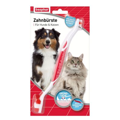 Beaphar - Dog-A-Dent Zahnbürste für Hunde & Katzen