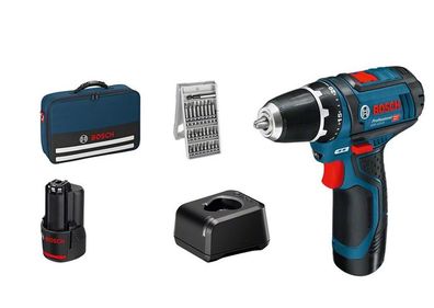 Bosch 060186810H Bosch GSR 12V-15 Professional Akku-Bohrschrauber