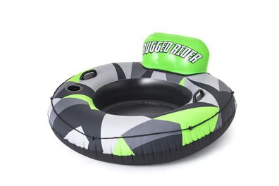 Hydro-Force™ Schwimmsitz mit Rückenlehne „Rugged Rider I" Ø 135 cm