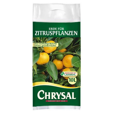 Chrysal Erde für Zitruspflanzen - 10 Liter