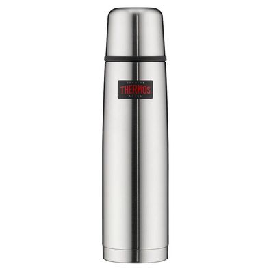 THERMOS® 4019.205.100 Isolierflasche Light & Compact silber 1,0