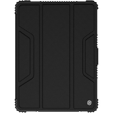 Nillkin Bumper Leather Case Pro Gepanzertes Smart Cover mit Kameratasche und Ständ