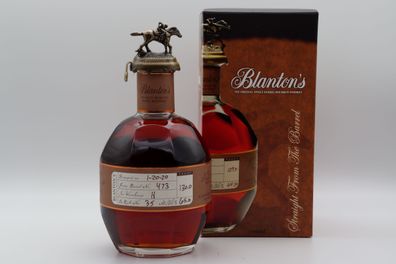 Blanton's Straight from the Barrel 0,7 ltr