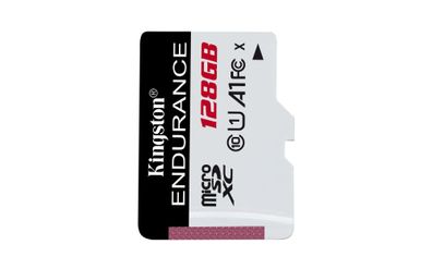 Kingston High Endurance Speicherkarte microSDXC UHS-I 128GB, Klasse 10, 95 MB/s