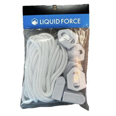 LIQUID FORCE Lace Lock Kit Bulk 2018 white