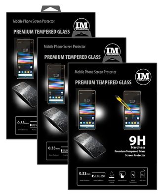 Sony Xperia 10 Plus Panzerglas 9H Display Schutzfolie Panzerglasfolie Schutzglas