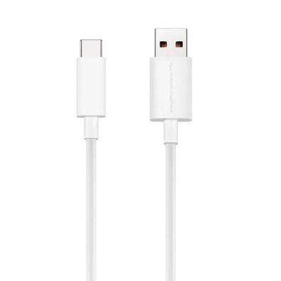 Original USB-KABEL Ladekabel / Datenkabel - HUAWEI LX1218 8A USB Typ C Weiß