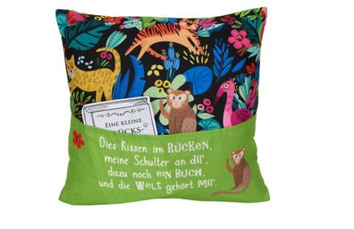 Hergo Sofahelden Kinder-Lesekissen 43 x 15 x 43 cm