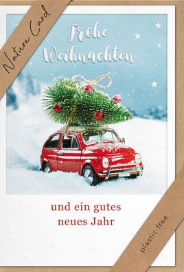 bsb 22-6903-2 D.T. Weihnachtskarte - Natur Card, inkl. Umschlag