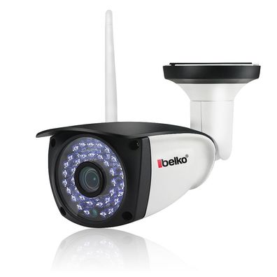 Belko® Überwachungskamera, 1080p mit WLAN & LAN für Aussen, Bewegungserkennung,