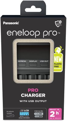 eneloop pro BQ-CC65 LCD Charger unbestückt