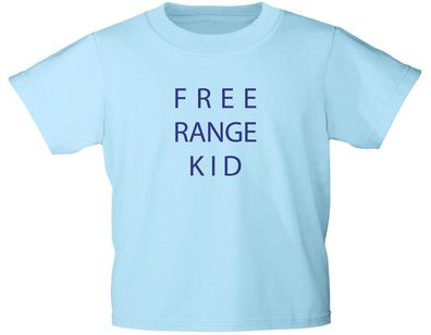 Kinder T-Shirt mit Print - FREE RANGE KID - 12757 - hellblau - Gr. 110/116