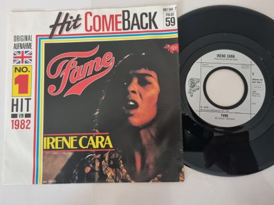 Irene Cara - Fame / Never Alone 7'' Vinyl Germany HIT Comeback