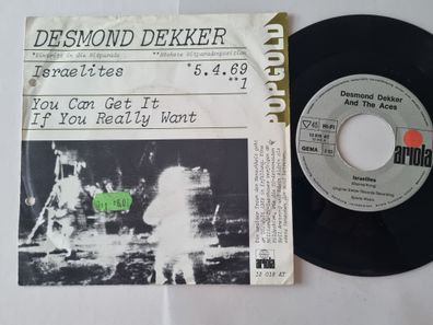 Desmond Dekker - Israelites / You Can Get It If You Really Want 7'' Vinyl