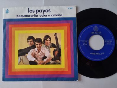 Los Payos - Pequeña Anita / Adios A Jamaica 7'' Vinyl Spain