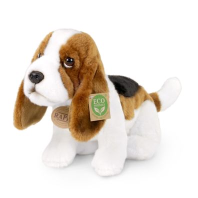 Basset H=22 cm, L= 38 cm HUND Plüschtier Stofftier Kuscheltier Plüsch