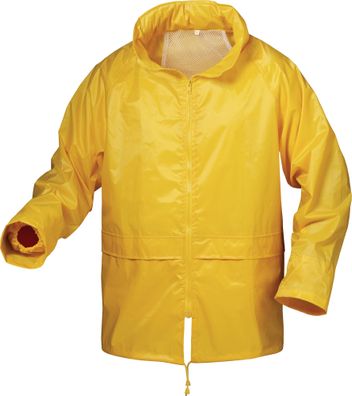 Regenschutz-Jacke Herning Gr. XXL gelb