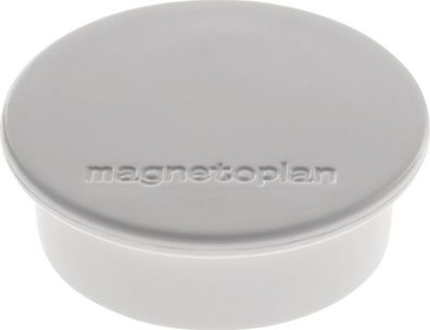 Magnet Premium D.40mm grau Magnetoplan