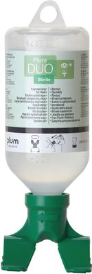 Augenspülflasche DUO 0,5l 3 Jahre (ungeöffnete Flasche) DIN EN15154-4 PLUM