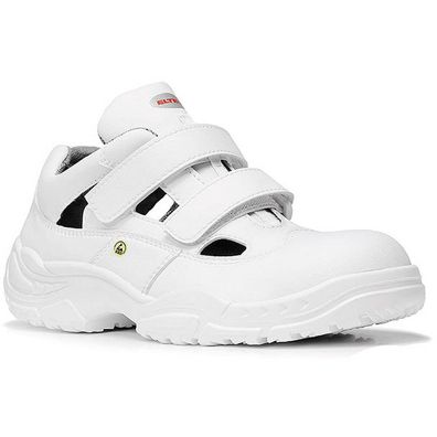 ELTEN Sicherheitssandalen WHITE Easy Low ESD S1 (Gr. 45)