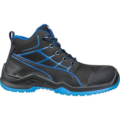 Puma Krypton Blue Mid S3 ESD SRC Sicherheitsstiefel (Gr. 40)