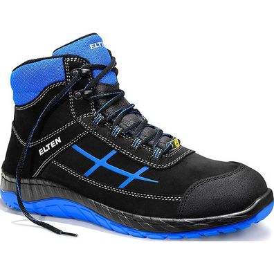 ELTEN Sicherheitsstiefel MALVIN blue Mid ESD S3 (Gr. 45)