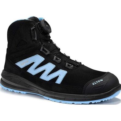 ELTEN Sicherheitsstiefel MARTEN XXSports Pro BOA® black-blue Mid ESD S3 (Gr. 46)