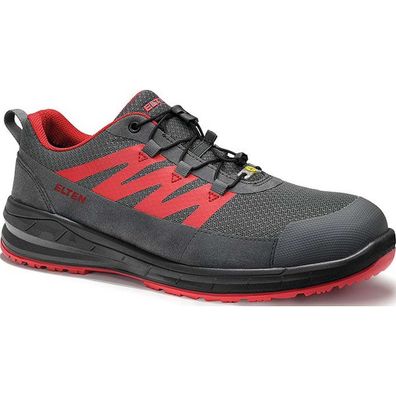 ELTEN Sicherheitsschuhe MARTEN XXSports grey-red Low ESD S1 (Gr. 46)