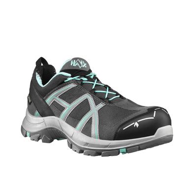 Haix Black Eagle Safety 40.1 Ws Low grey-mint Sicherheitshalbschuh Damen (Gr. 37)