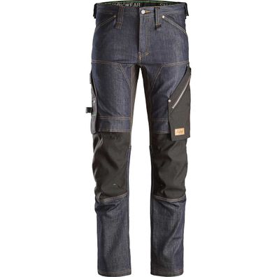 Snickers FlexiWork Denim Arbeitshose (Gr. 48)