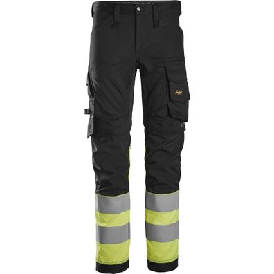 Snickers High-Vis Stretch Arbeitshose, Kl. 1 (Gr. 52)