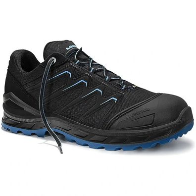 Lowa LARROX Work GTX black-blue Lo S3 CI Sicherheitshalbschuh (Gr. 39)