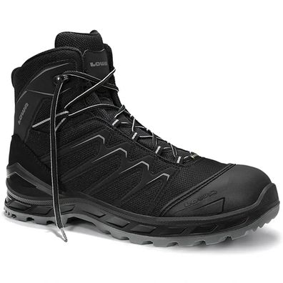 Lowa LARROX Work GTX black-grey Mid S3 CI Sicherheitsstiefel (Gr. 45)