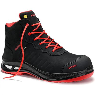 Elten Sicherheitsstiefel Stewart XXG Pro GTX black-red Mid ESD S3 HI CI (Gr. 46)