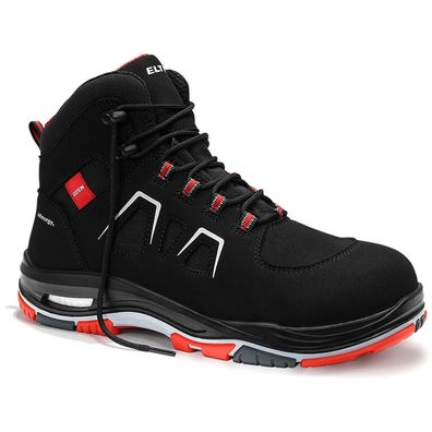 Elten Sicherheitsstiefel ALAN XXTP black-red Mid ESD S3S (Gr. 43)