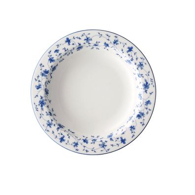 Rosenthal Suppenteller 23 cm Fahne Form 1382 Blaublüten 41382-607671-10123