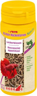 Sera FD rote Mückenlarven 50ml Leckerli für Zierfische