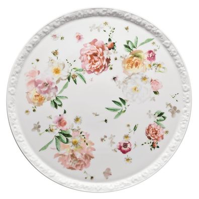 Rosenthal Tortenplatte Maria Pink Rose 10430-407165-12843