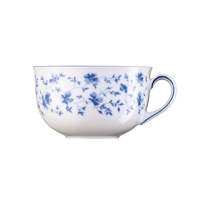 Rosenthal Café au Lait-Obertasse Form 1382 Blaublüten 41382-607671-14852