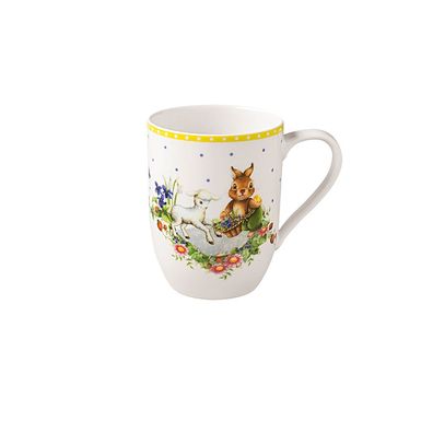 Villeroy & Boch Spring Awakening Becher mit Henkel, Opa Hans & Paul Premium Porcel