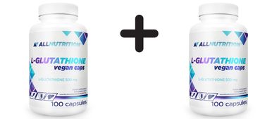 2 x L-Glutathione, 500mg - 100 vcaps