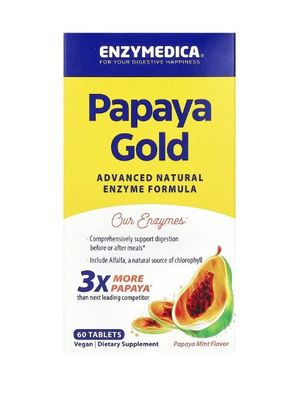 Papaya Gold, Papaya Mint - 60 tabs