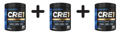 3 x Cre1, Orange - 360g